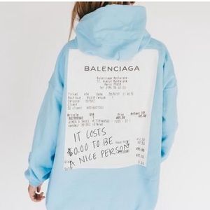 The Mayfair Group blue hoodie